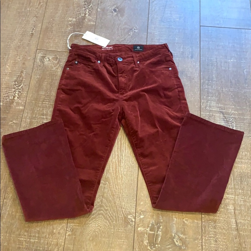 AG The Jodi velvet high rise crop jeans Sz 26 NWT - Picture 7 of 10